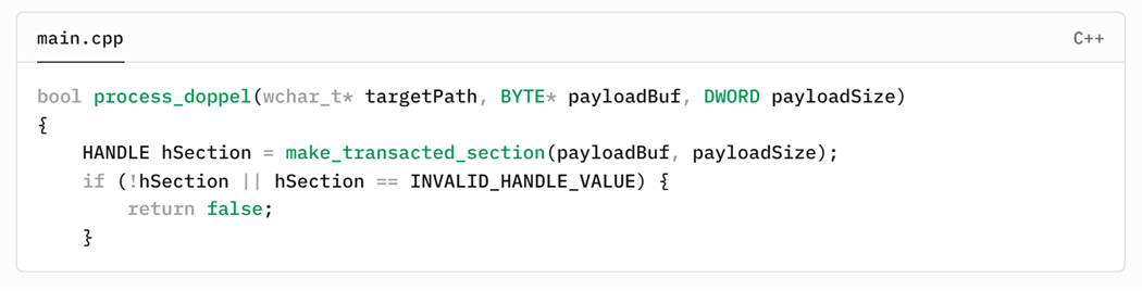 그림 27. Doppelgänging의 Animate 단계 구현