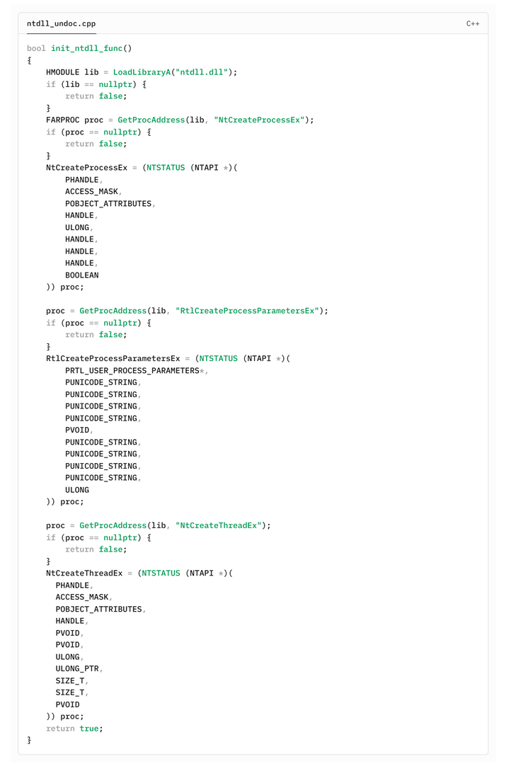 그림 37. init_ntdll_func() 함수 코드
