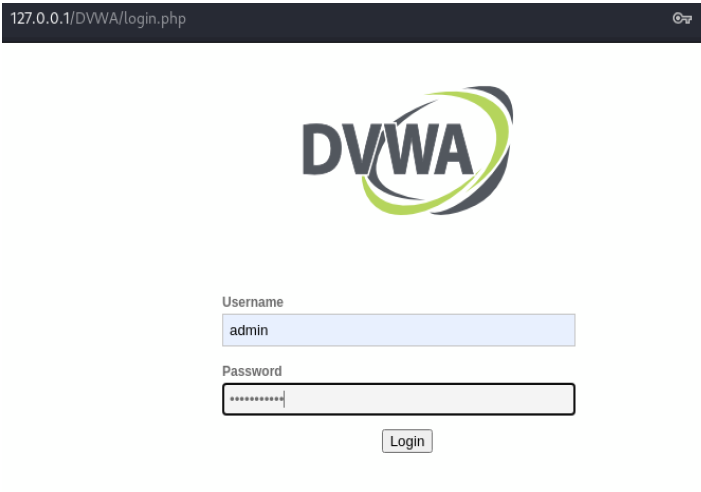 그림 13. 바뀐 패스워드로 로그인