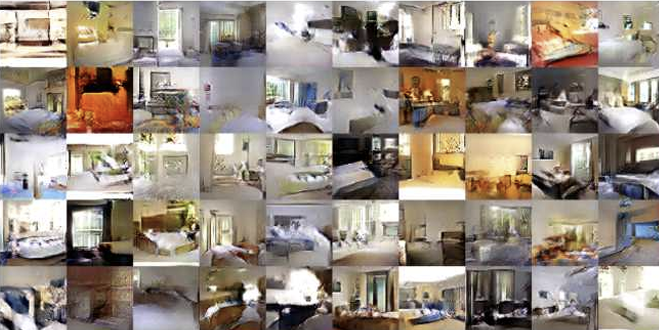 그림 13. DCGAN 학습 결과 (1 에포크)