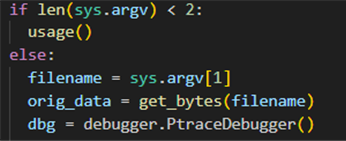 그림 2. Fuzzer 구현 – 초기화 단계 코드