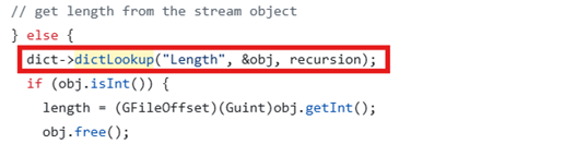 그림 23. xpdf 3.04 버전 - Parser::makeStream