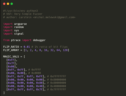 그림 9-1. Fuzzer 구현 – 전체 코드