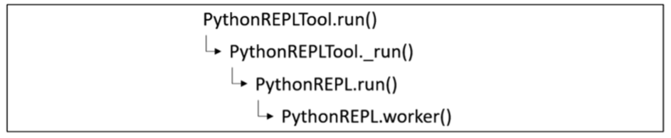 그림 9. PythonREPL 취약점 함수 흐름
