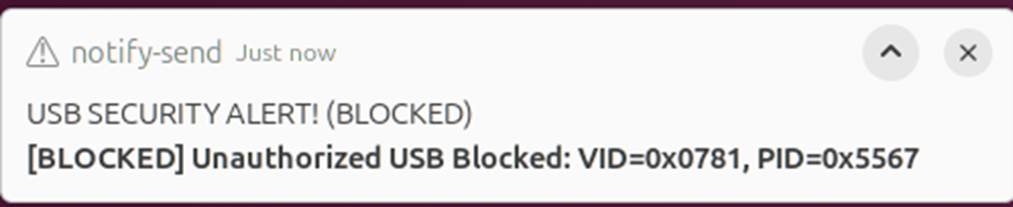 그림 22. 경고 아이콘