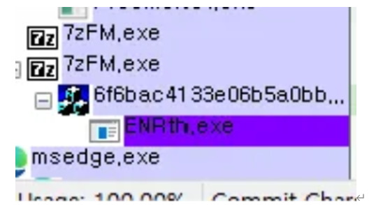 그림 57. Process Explorer 창